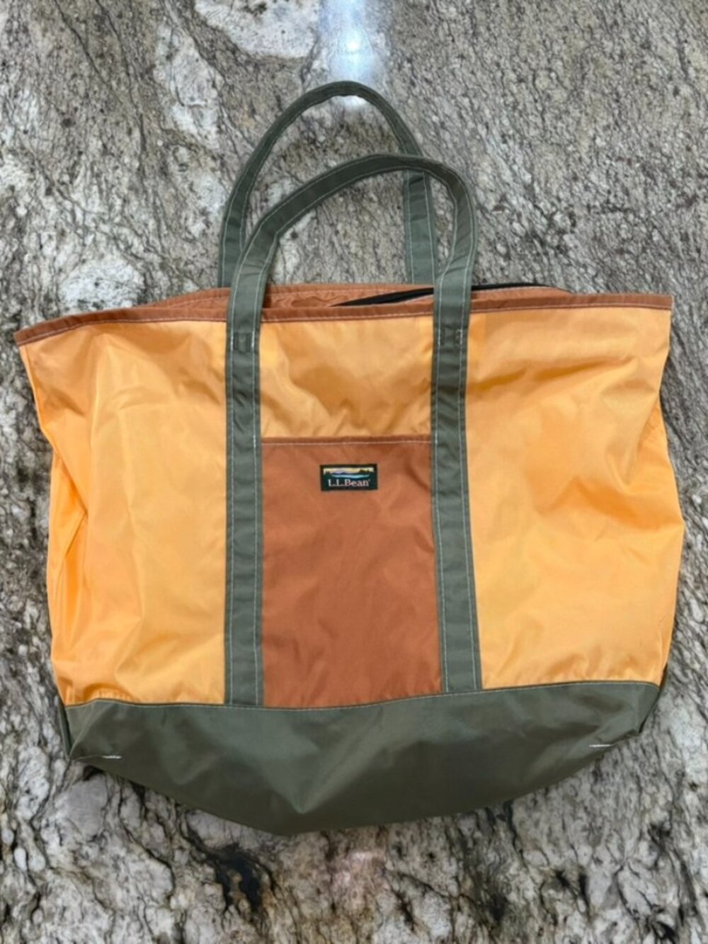 Vintage L.L.Bean Nylon Boat and Tote Bag